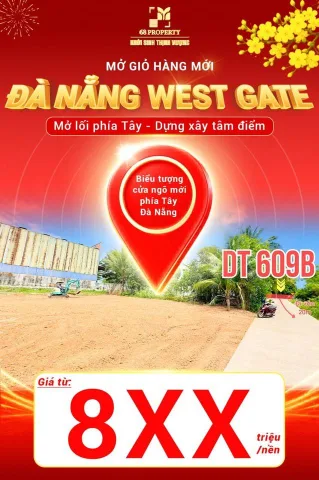 CHỈ TỪ 8XX TRIỆU – CÓ NGAY ĐẤT GẦN NGÃ TƯ HOÀ KHƯƠNG ĐÀ NẴNG CÁCH LỘ 20M.