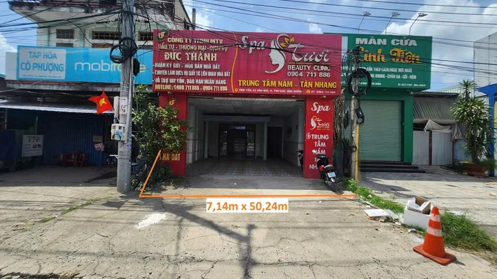 Bán nhà 350m² có sẵn 300m² thổ cư ngang 7,1m giá 3.8 tỷ tại Xã Phước Hòa