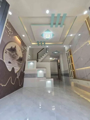 NHÀ Mới Xây ĐẸP Cho Gia Đình Trẻ -  Phòng Ngủ Trệt  - XE HƠI ĐẬU CỬA