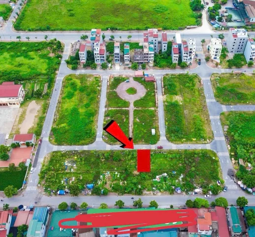 Bán lô đất nhìn vườn hoa Khắc Niệm 2 gần kcn Hạp Lĩnh Bắc Ninh
