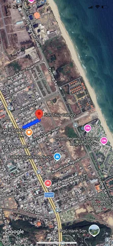 Bán Đất Biển Sơn Thủy, mặt tiền đường 7,5m Sơn Thủy Đông 2, cách bãi tắm chỉ 300m, giá chỉ 7 tỷ 150 Tl