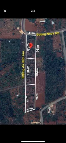 Bán đất 12000m² ngang 41m giá 20 tỷ tại Phường Tân Lập