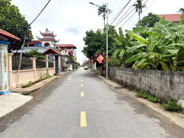 2HK65.52 DUY NHẤT 1 LÔ F0 MẶT ĐƯỜNG THÔN ĐƯƠNG THẮNG NGŨ ĐOAN - 65,52M² ĐƯỜNG 9M - ZÁ 1 TỶ 6XX