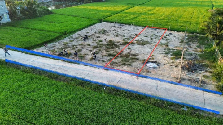 Bán đất 135m² full thổ cư ngang 5m giá 810 triệu tại Đường Nguyễn Cụ Phường Ninh Hòa