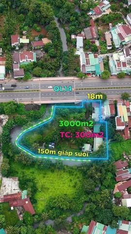 Bán đất 3000m² có sẵn 300m² thổ cư ngang 50m giá 35 tỷ tại Phường Thành Nhất