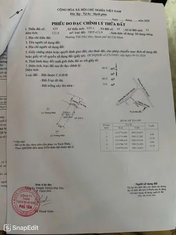Hiếm 2 lô liền kế Chánh Nghĩa cũ (phường Thủ Dầu Một-TP.HCM) 1/Bùi Quốc Khánh,vị trí trung tâm xây nhà bao đẹp
