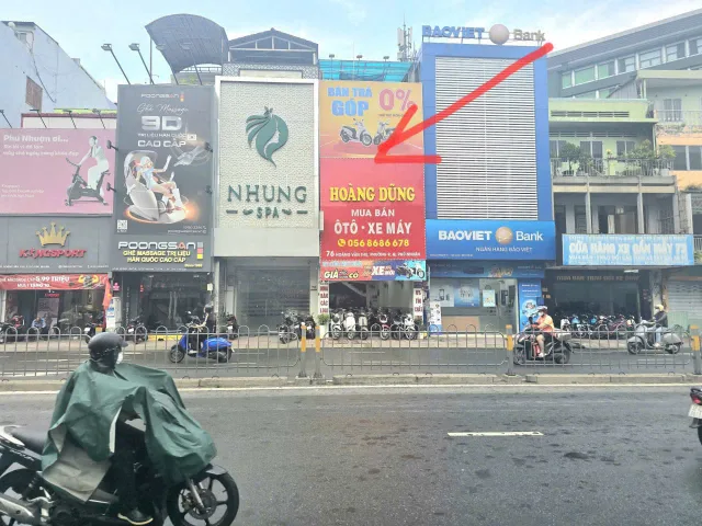 BDS HVL chính chu bán nha mặt tiền đường số 76 Hoàng Văn Thụ, Phường 9, Quận Phú Nhuận cũ hay là Phường Đức Nhuận.