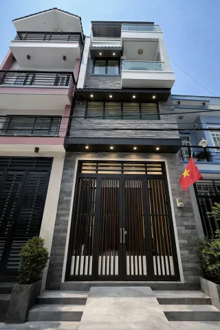 Nhà 4 Tầng Khu Phân Lô Nam Hùng Vương, Bình Tân – Giáp Q6 -hẻm oto - 52m2 – Chỉ 5.x ty (T09)