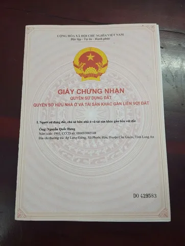 Bán đất vườn đường bờ chùa 930m2 chính chủ Long An