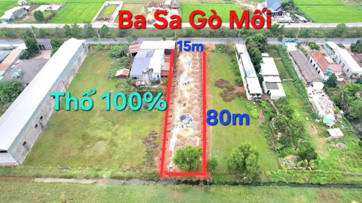 Bán đất 1200m² full thổ cư ngang 15m tại Xã Đức Lập