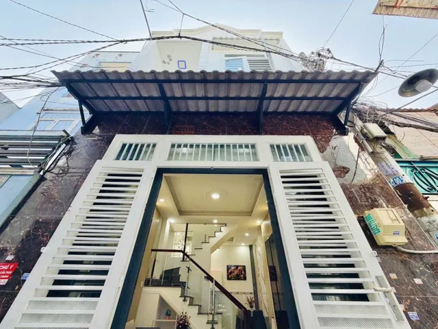 Siêu phẩm nhà đẹp 60m² đường Trương Chinh, P13, Tân Bình. Xây 4tầng, hẻm 5m, giá 4 tỷ940. Sổ sẵn