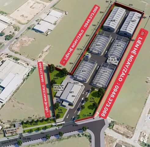 HIẾM! CHO THUÊ CỤM KHO XƯỞNG 3.000M² GẦN KCN TRÀ NÓC: CHIA SẴN 7 BLOCK RIÊNG BIỆT, SÂN RỘNG