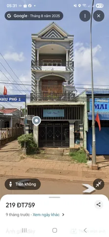 Bán nhà 139,6m² ngang 5,5m giá 4,5 tỷ tại Phường Phước Bình, Phước Long,Đồng Nai(mới)
