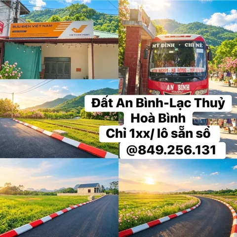 Chỉ 1xx / lô Đất An Bình -Lạc Thuỷ _Hoà Bình
