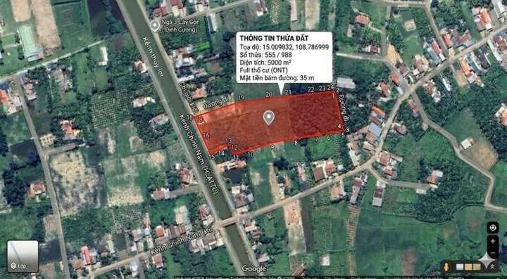 ĐẤT VƯỜN 5.000M² FULL THỔ CƯ – MẶT TIỀN 35M, TIỀM NĂNG PHÂN LÔ VÀ NHÀ VƯỜN NGHỈ DƯỠNG