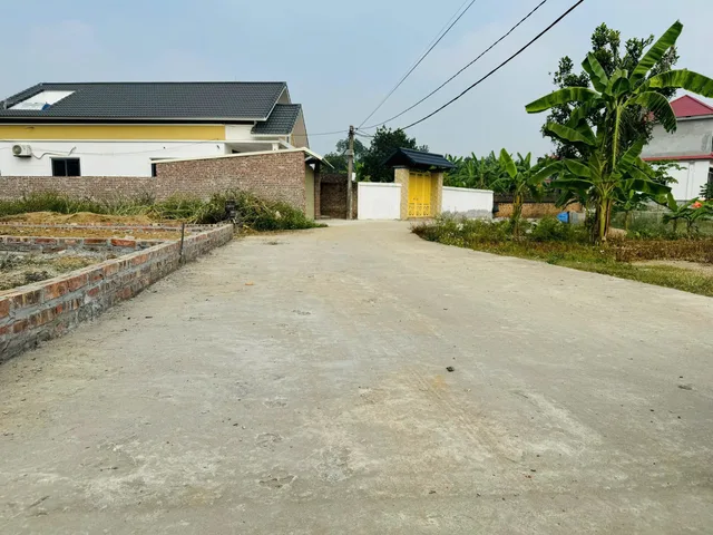 Bán 158m đất CNC Hòa Lạc,Trục chính thôn,đường thông 2 ôtô tránh,sát TL420,gần ĐH FPT