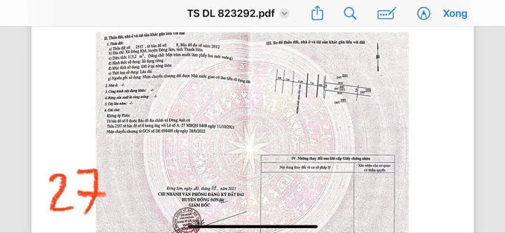 Bán Đất Siêu rẻ cặp lô 222m2 đường đôi 36m trung tâm phường Đông Sơn TP Thanh Hóa giá chỉ 3,x tỷ