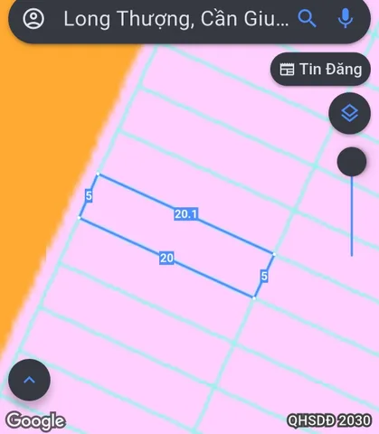 Bán Đất 100m² thổ cư 100m² giá 2.7 tỷ tại Xã Phước Lý Tây Ninh
