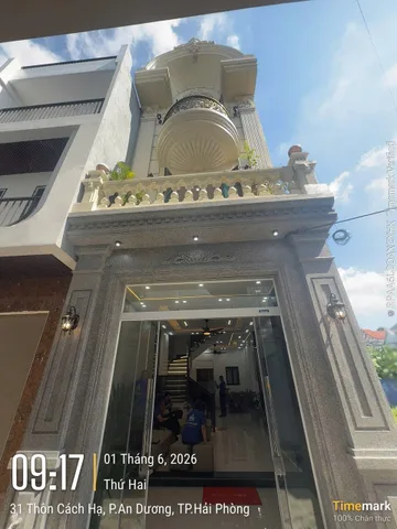Bán Nhà riêng 50m² thổ cư 50m² giá 3.55 tỷ tại Đường Cách Hạ Phường An Dương Hải Phòng