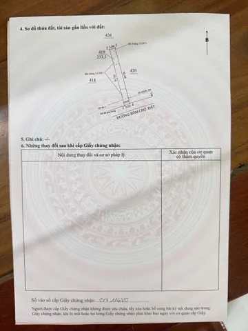 Bán lô đất cạnh chợ An Thái - 700Tr
