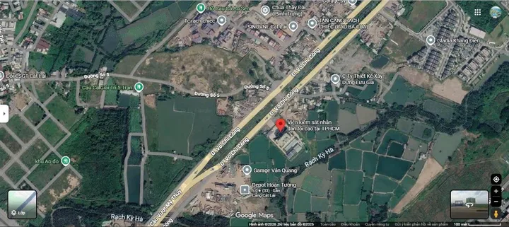 Mặt Bằng 3700m2 Mặt Tiền Võ Chí Công phường Cát Lái gần Cầu Vượt Mỹ Thủy