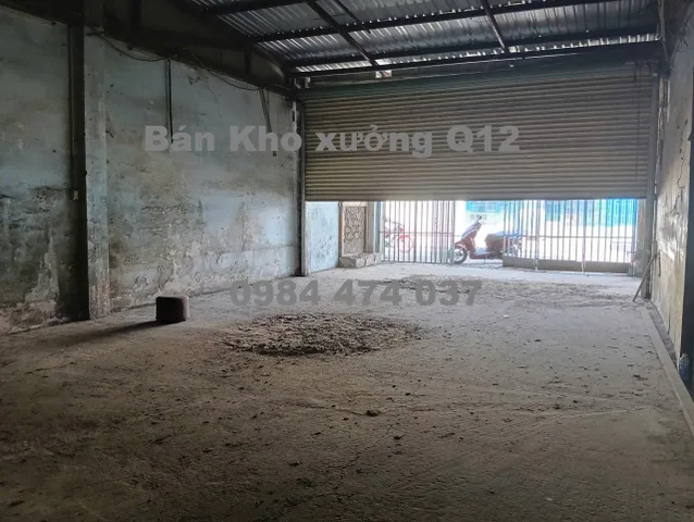 Bán Kho, nhà xưởng 281m² thổ cư 258m² giá 11.5 tỷ tại Đường Thạnh Xuân 52 Phường Thới An TP. Hồ Chí Minh