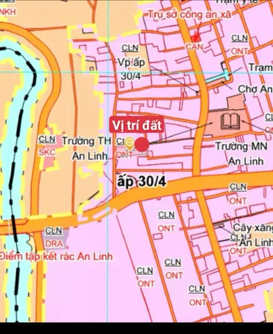 Bay lô đất chủ ngộp 225m² thổ cư 100m² giá 450 triệu tại Xã An Long TP. Hồ Chí Minh