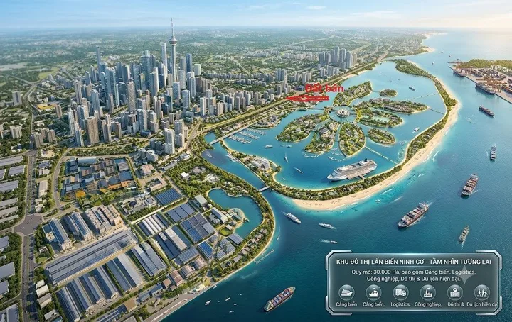 NHỈNH 1 TỶ CÓ NGAY LÔ ĐẤT NỀN 80M2 KHU KINH TẾ BIỂN NINH CƠ NINH BÌNH- SUẤT ĐẦU TƯ VÀNG 0366 221 568