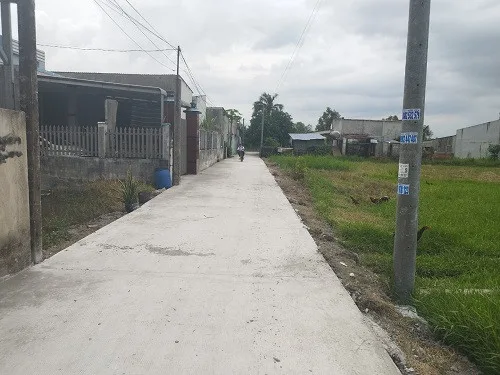 Bán Đất 185m² thổ cư 185m² giá 420 triệu tại Đường Tỉnh lộ 825 Xã Hòa Khánh Đông Huyện Đức Hòa Long An