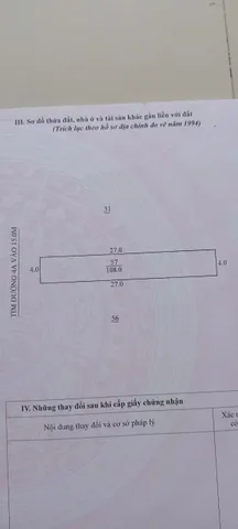 Bán Đất 108m² thổ cư 108m² giá 2.16 tỷ tại Phường Sầm Sơn Thanh Hóa