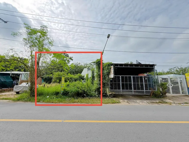 Bán đất 279m² có sẵn 123m² thổ cư ngang 9m giá 1.8 tỷ tại Đường Số 22 Phường Bình Minh