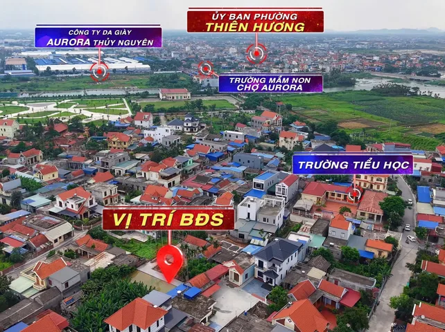 Bán Đất 56m² giá 980 triệu tại Thiên Hương Huyện Thuỷ Nguyên Hải Phòng.l/h:076.231.9990 e Thuý