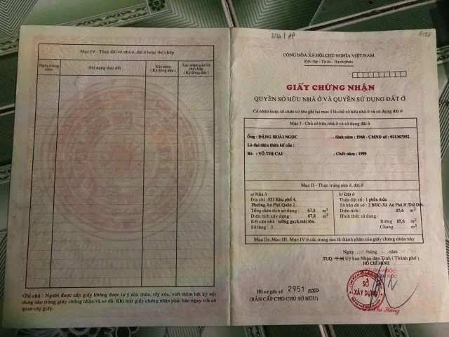 Bán Nhà Mặt Tiền 20 Đường Số 9, Phường An Phú, Thành phố Thủ Đức