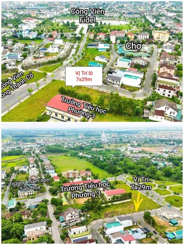 Bán đất 190m² full thổ cư ngang 7m giá 1.95 tỷ tại Phường Đông Hà