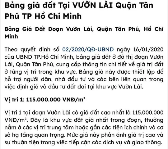 Bán Nhà Mặt Tiền 128A Vườn Lài, Tân thành, Tân Phú