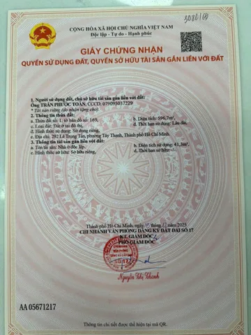 Bán Nhà Mặt Tiền 292 Lê Trọng Tấn, Tây Thạnh, Tân Phú