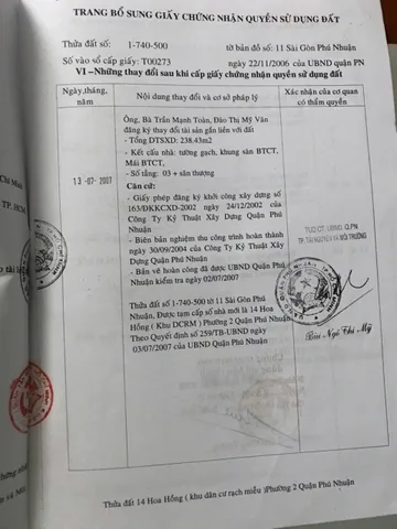 Bán Nhà Mặt Tiền 14 Hoa Hồng , P.2, Q. Phú Nhuận