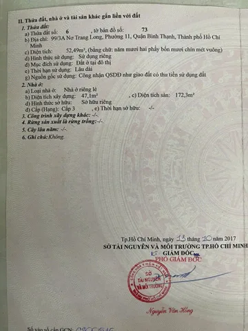 Bán Nhà Hẻm 99/3A Nơ Trang Long, P11, Bình Thạnh