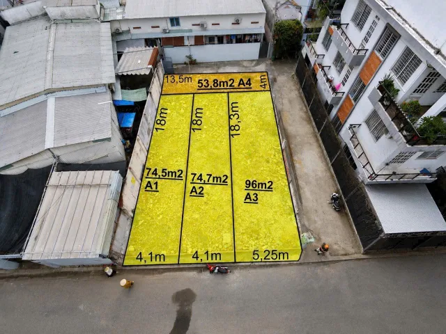 Bán Đất 75m² thổ cư 67m² giá 6.35 tỷ tại đường Linh Đông Phường Linh Đông Quận Thủ Đức TP. Hồ Chí Minh