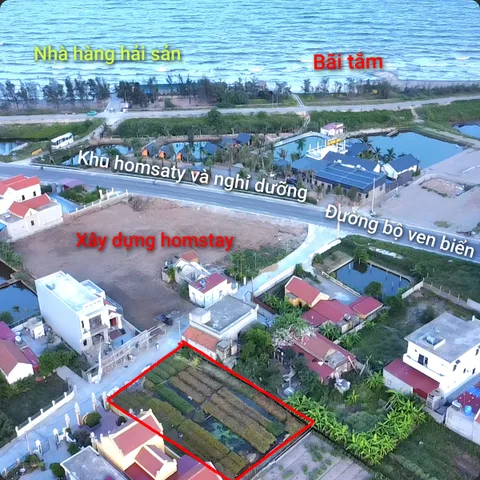 Bán Đất 100m² thổ cư 100m² giá 1.3 tỷ tại Xã Hải Chính Huyện Hải Hậu Nam Định