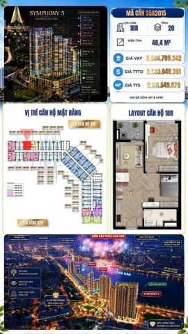 Bán Căn hộ chung cư 47m² giá 2.5 tỷ tại Đường Lê Văn Duyệt Phường Nại Hiên Đông Quận Sơn Trà Đà Nẵng