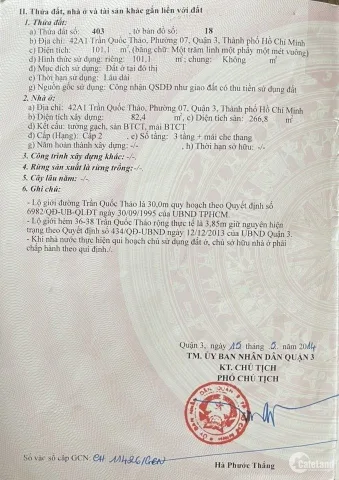 Bán Nhà Mặt Tiền 103-105 Phan Xích Long, P2, Phú Nhuận