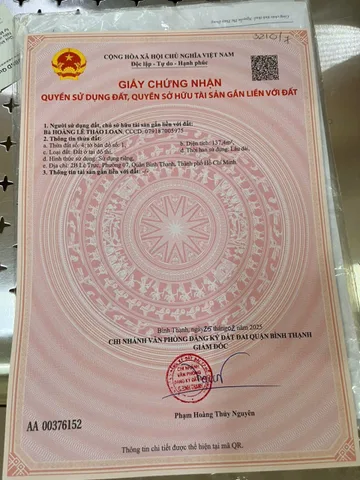Bán Nhà Mặt Tiền 2B Lê Trực, P7, Bình Thạnh