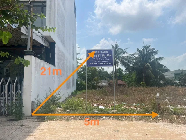 Bán Đất 104m² thổ cư 104m² giá 2.58 tỷ tại Đường Tân Lộ Kiều Lương (QL91) Phường Châu Đốc An Giang