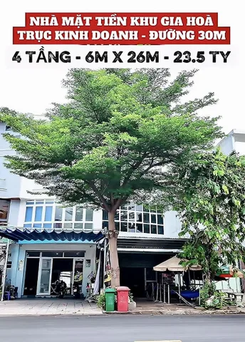 BÁN NHÀ MẶT TIỀN ĐƯỜNG III, KHU KHANG ĐIỀN, QUẬN 9 - DT 156M2 - 4 TẦNG DÒNG TIỀN 30TR - GIÁ 23.5 TỶ