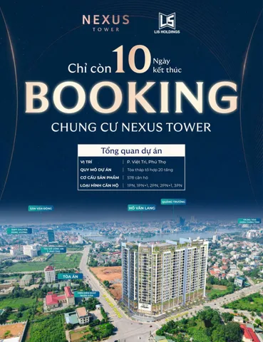 ĐỪNG BỎ LỠ! 10 NGÀY CUỐI CÙNG ĐĂNG KÝ BOOKING NEXUS TOWER TRƯỚC KHI RA HÀNG