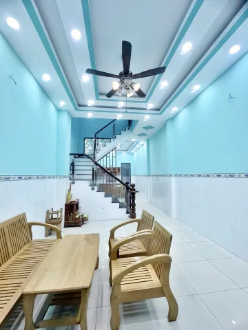 BÁN NHÀ GẦN KINH DƯƠNG VƯƠNG 62M2 2 TẦNG BTCT HẺM XE HƠI 5.7 TỶ