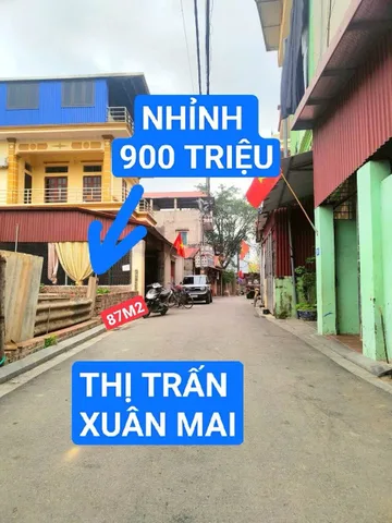 Bán Đất 87m² thổ cư 87m² giá 900 triệu tại Thị trấn Xuân Mai Huyện Chương Mỹ Hà Nội