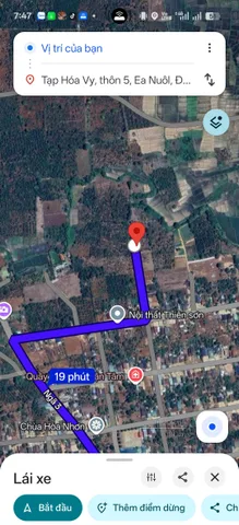 Bán Đất 180m² thổ cư 60m² giá 500 triệu tại Xã Ea Nuôl Đắk Lắk