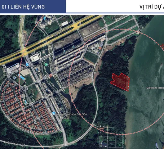 MẶT TIỀN SÔNG SÀI GÒN  24300m² giá 2650 tỷ tại Phường An Khánh TP. Hồ Chí Minh